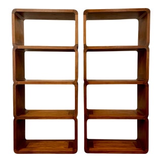 Laura Kirar for Baker McGuire Desert Bookshelves - a Pair For Sale