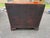 Late 20th Century Georgian-Style Bowfront Flame Mahogany Chest of Drawers by Baker Furniture. For Sale - Image 17 of 17
