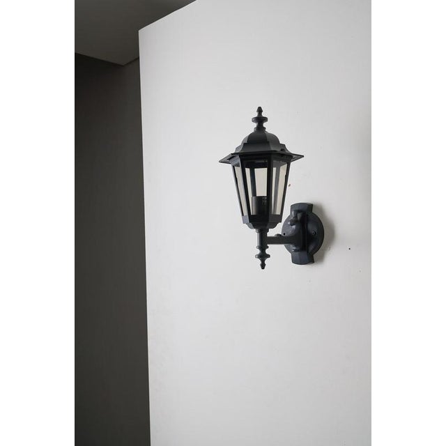 Italian Outdoor Wall Lamps from Lothus, 1980s, Set of 2 For Sale - Image 6 of 7