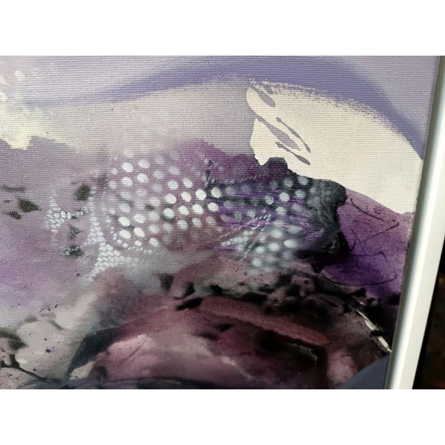 Contemporary Ovidiu Kloska, All the Sky from a Single Wing, Mixed on Canvas, Framed For Sale - Image 3 of 9