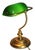 Victorian Student Desk Lamp with Racing Green Glass Shade and Switch For Sale - Image 10 of 14
