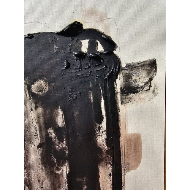 Framed Original Abstract Figurative Painting by Diane Grant For Sale - Image 4 of 6