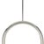 Regina Andrew Happy Steel Pendant, Small, Polished Nickel For Sale In Detroit - Image 6 of 9