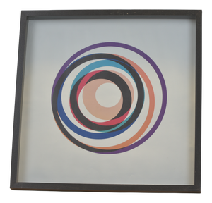 Max Bill Screen Print Variation 1, 1935–38, Framed