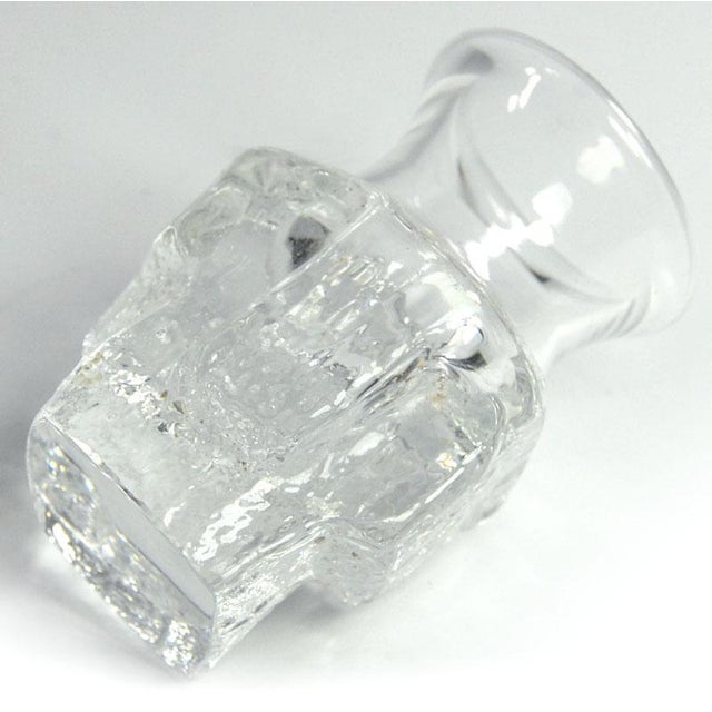 Small Ice Glass by Per Lutken for Holmegaard, 1960s For Sale - Image 6 of 9