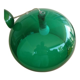 Moving Sale Kartell Aqua Blue Italian Pendant Lamp For Sale