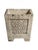 English Pair of English Tudor Style Cast Stone Rose Planters For Sale - Image 3 of 8