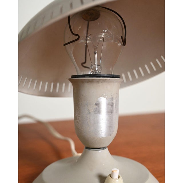 Metal 77 Table Lamp by SAE, 1950s For Sale - Image 7 of 11