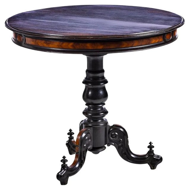 19th Century English Romantic Center Table For Sale - Image 6 of 6