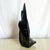 Ceramic Art Deco Ceramic Gloss Black Swan Sculpture by Haeger For Sale - Image 7 of 7