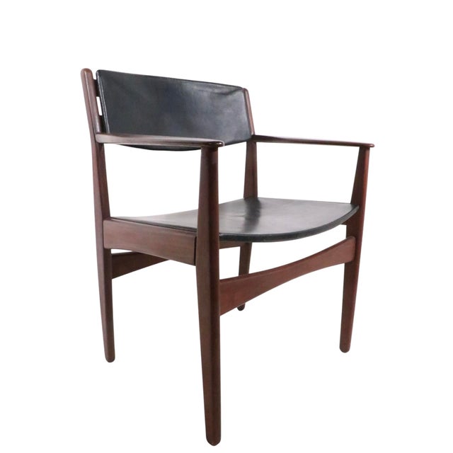 Frem Rojle Set of Six Mid Century Danish Modern Dining Chairs by Frem Ro For Sale - Image 4 of 17