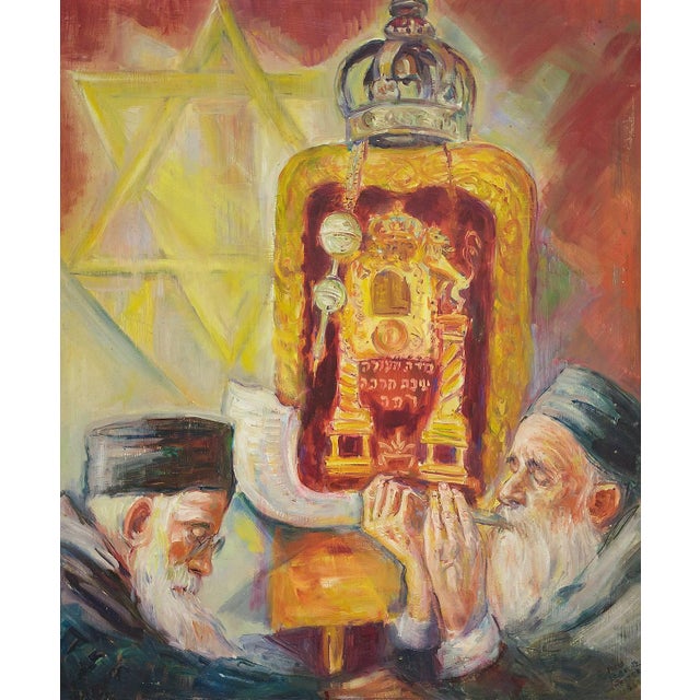 Freda Leibovitz REITER (1919-1986), born in Philadelphia, PA, was a painter, graphic artist, illustrator, etcher, and...