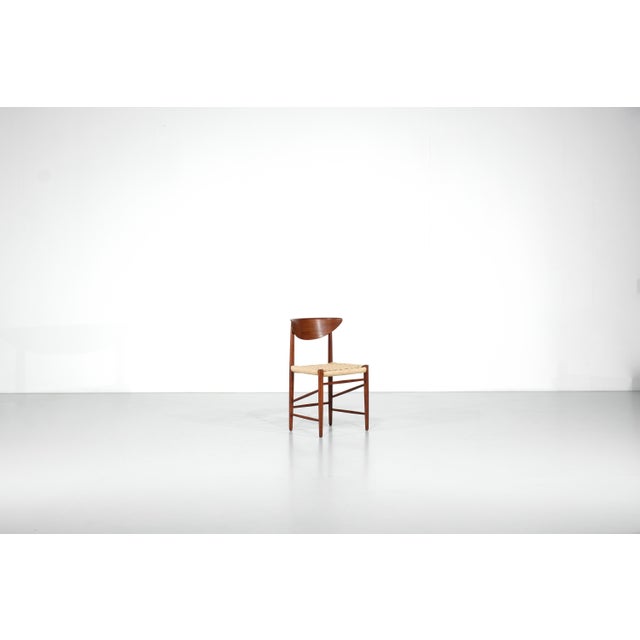 Chair 316 attributed to Peter Hvidt & Mölgaard Nielsen for Søborg Møbelfabrik., 1950s For Sale - Image 12 of 16