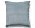 Traditional The House of Scalamandré Torino Velvet Pillow, Steeple Gray For Sale - Image 3 of 3