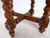 Mid 20th Century Embossed Leather South American Coffee Table 4 Nesting Stools Chairs For Sale - Image 13 of 18