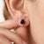 Add timeless elegance to your jewelry collection with these stunning Garnet Stud Earrings. These earrings feature rich,...