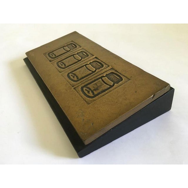 Tino Stefanoni, Pop Art Multiple: Bottles, Late 20th Century, Bronze For Sale - Image 12 of 18