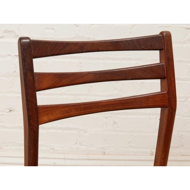 Mid 20th Century Set of Four Danish Modern Chairs For Sale In Los Angeles - Image 6 of 6