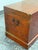 Antique Chinese Red Lacquered Trunk For Sale - Image 4 of 12