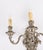 Antique French Silver Plated Wall Lights, 1890s, Set of 2 For Sale - Image 4 of 11