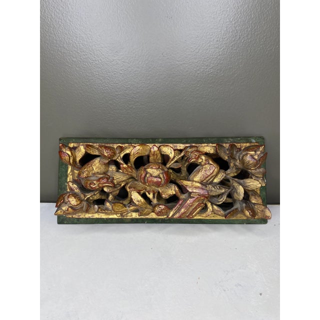 Antique Carved Chinese Panel For Sale - Image 11 of 11