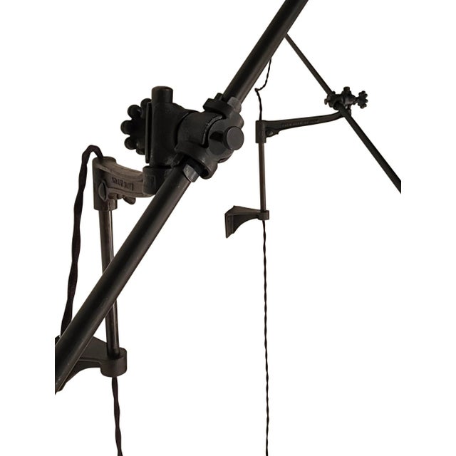 O.C. White Mounted Articulating Arm Sconce Lamps by O.C. White Restored - a Pair For Sale - Image 4 of 11