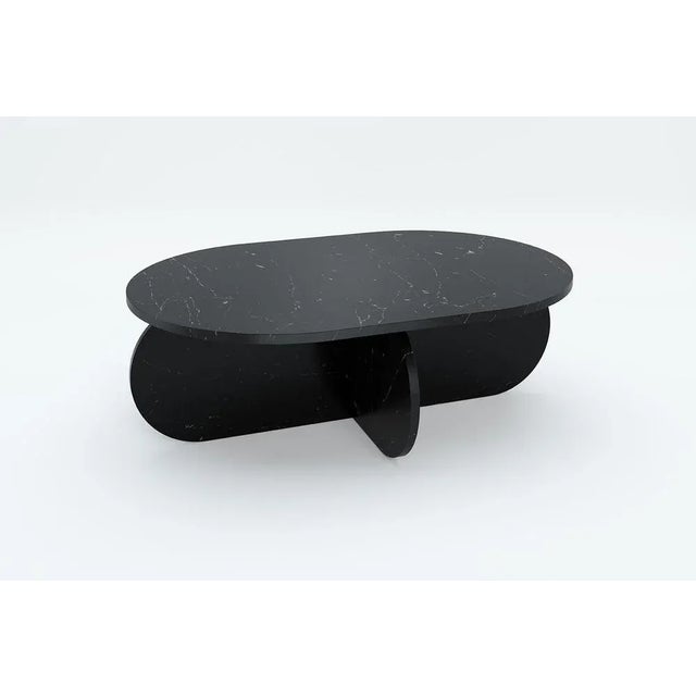 Contemporary Nor Oblong 105 Marble Dining Table by Sebastian Scherer For Sale - Image 3 of 6