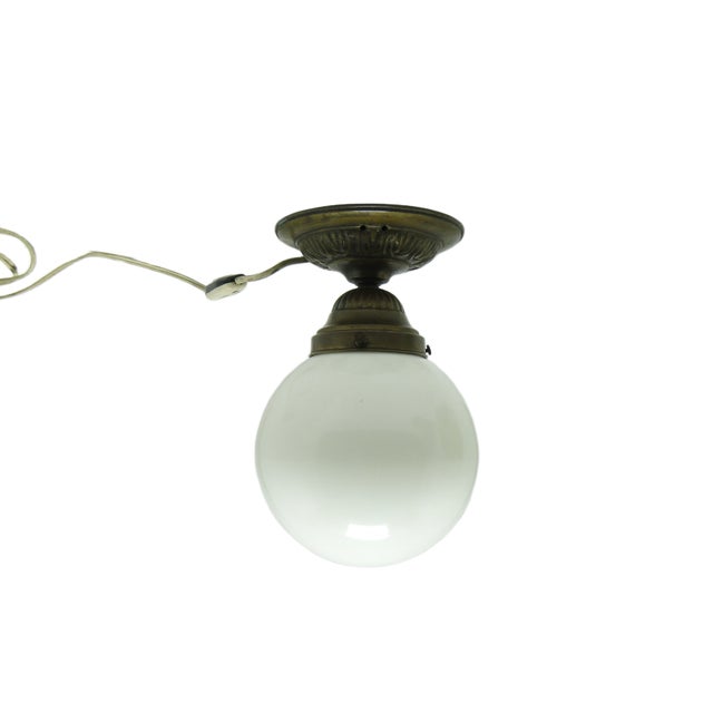 Art Deco Pendant Lamp, Poland, 1930s For Sale - Image 10 of 10