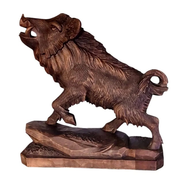 Black Forest Boar, 1920s For Sale - Image 4 of 10