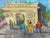 Mike Cheetham, the Arc De Triomphe, 1980, Watercolour Painting For Sale - Image 3 of 8