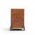 Johnson Furniture Co. Renzo Rutili for Johnson Furniture Mid Century Walnut and Brass Credenza For Sale - Image 4 of 11