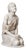 Lombard Artist, Sculpture of Kneeling Female Figure, 19th Century, Alabaster Marble For Sale