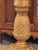 Wood Pair of Carved Giltwood Pineapple Consoles With Marble Tops For Sale - Image 7 of 16