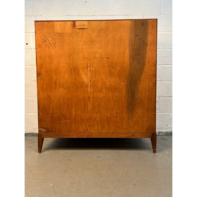 1960s Mid-Century Modern Highboy Dresser by Red Lion Table Co Inc. For Sale - Image 17 of 18