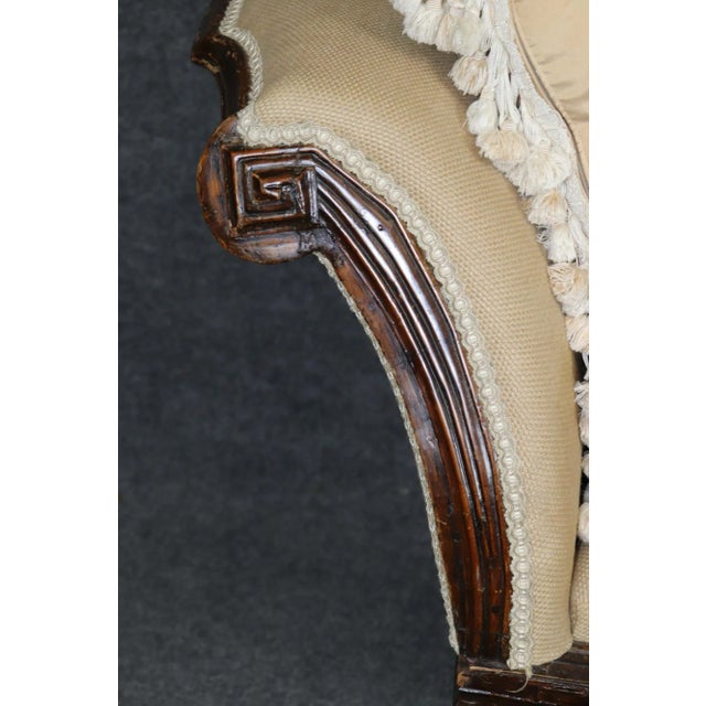 Period English 1790-1820s Era Mahogany Regency Settee For Sale In Philadelphia - Image 6 of 12