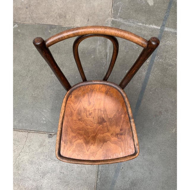 Art Deco Bentwood Cafe Chair, 1930s For Sale - Image 9 of 18