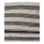 Vintage Turkish Kilim Rug With Ivory, Brown and Dark Stripe Bands For Sale
