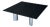 Postmodern Star Galaxy Granite and Brushed Metal Coffee Table by Draenert, Germany, 1980s For Sale