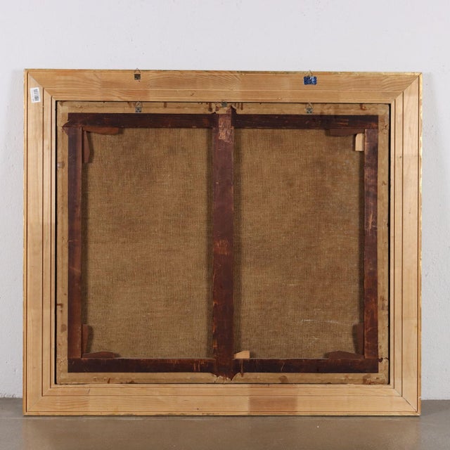 Hercules Sanders, Scene with Figures, 1600s, Oil on Canvas, Framed For Sale - Image 15 of 16