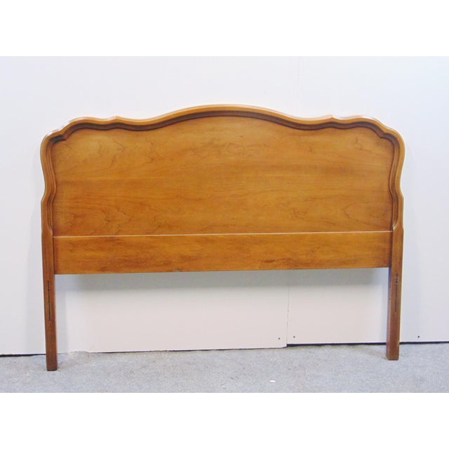 French Style Cherry Full Size Headboard Chairish