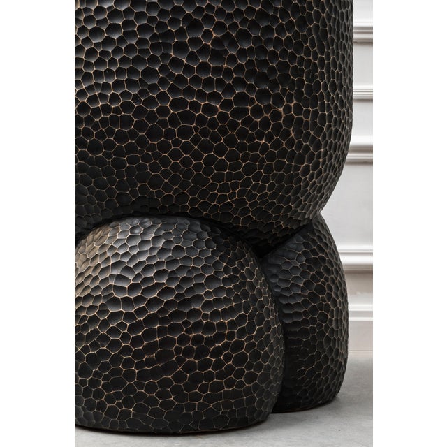 Wood Masson Black Shell Chair by Grigorii Gorkovenko For Sale - Image 7 of 11