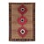 Galerie Shabab Collection Mid-20th Century Handmade Turkish Anatolian Tribal Room Size Carpet For Sale