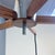 5-Light Cascade Lamp in Rosewood and Chrome with Textured Glass Shades, 1960s For Sale - Image 4 of 12