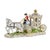 20th Century Romantic Porcelain Composition with Carriage from Dresden For Sale - Image 9 of 9
