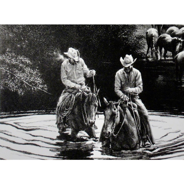 Tom (Thomas) Ryan Soaking Up C. 1970 Reproduction Print For Sale - Image 4 of 8