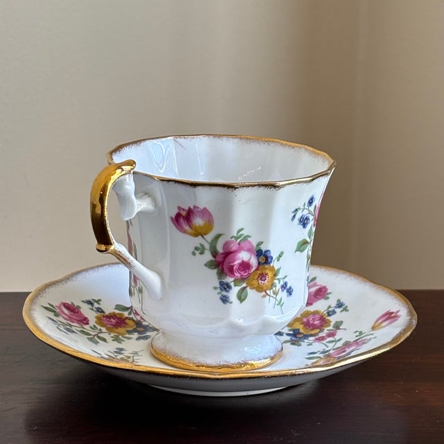 Mid-20th Century English Bone China Teacup For Sale - Image 10 of 17