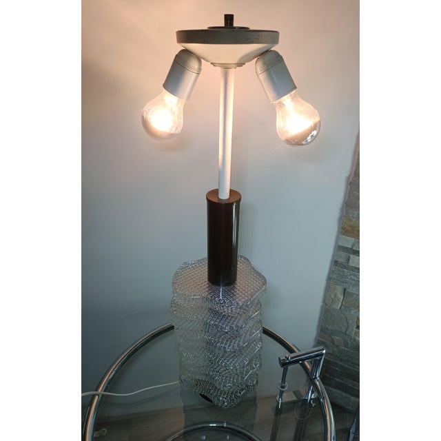 Table Lamp by Carl Fagerlund for Orrefors, 1970s For Sale - Image 9 of 10