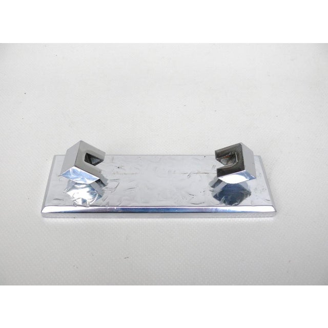 Art Deco Chrome-Plated Picture Frame, Germany, 1920s For Sale - Image 11 of 16