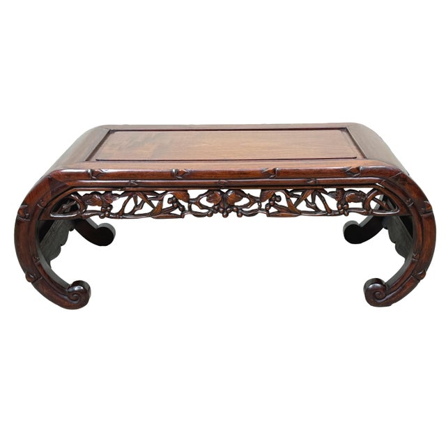 Chinese Export Hardwood Coffee Table, 1870 For Sale - Image 10 of 11