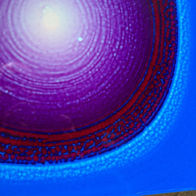 Plastic Original Contemporary Abstract Art Wall Constructed in Acrylic Op Art Chok 1973 For Sale - Image 7 of 10